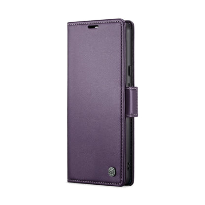 For Google Pixel 10 Pro XL / 9 Pro XL CaseMe 023 Butterfly Buckle Litchi Texture RFID Anti-theft Leather Phone Case(Pearly Purple) by CaseMe