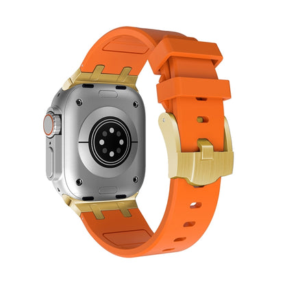 AP Silicone Watch Band For Apple Watch 2 38mm(Gold Orange) by bashfashion