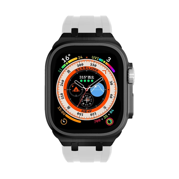 AP Silicone Watch Band For Apple Watch 2 38mm(Black White) by bashfashion