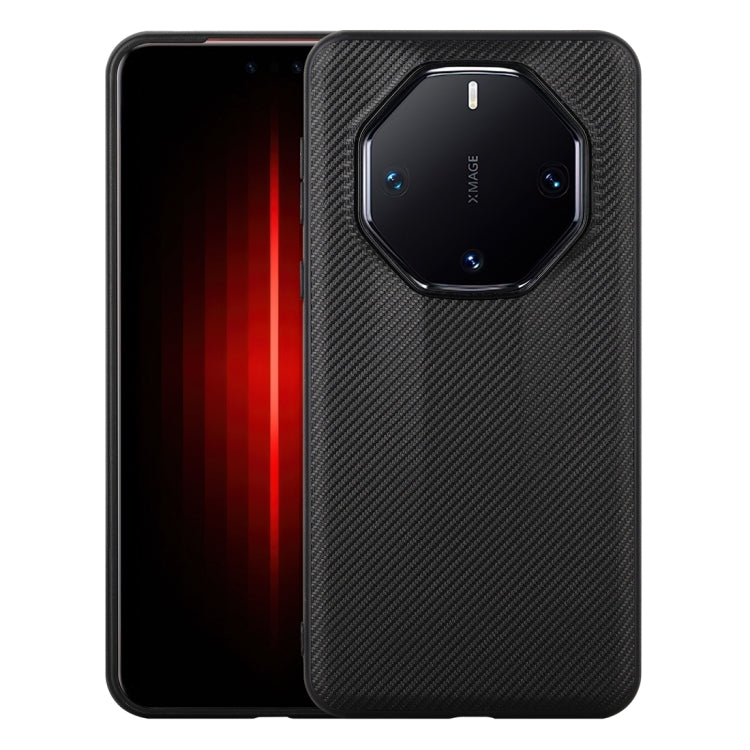 For Huawei Mate 60 RS Ultimate ViLi TC Series Kevlar Carbon Fiber Texture Phone Case(Black) by ViLi