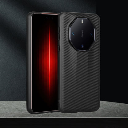 For Huawei Mate 60 RS Ultimate ViLi TC Series Kevlar Carbon Fiber Texture Phone Case(Black) by ViLi