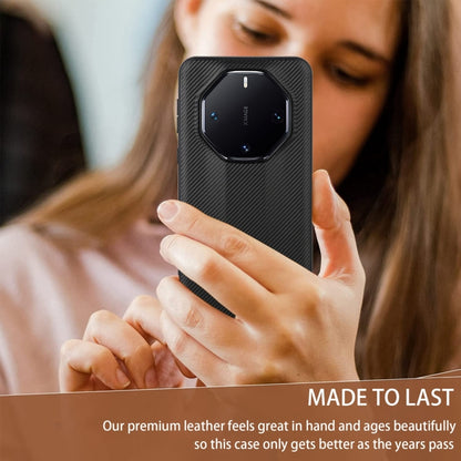For Huawei Mate 60 RS Ultimate ViLi TC Series Kevlar Carbon Fiber Texture Phone Case(Black) by ViLi