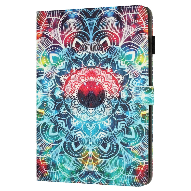 For iPad Air / Air 2 / 9.7 2017 / 2018 Painted Leather Smart Tablet Case(Mandalas) by bashfashion