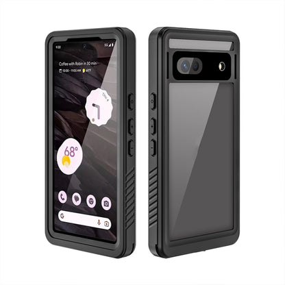 For Google Pixel 7a RedPepper Shockproof IP68 Waterproof PC + TPU Protective Case(Black) by RedPepper