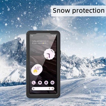 For Google Pixel 7a RedPepper Shockproof IP68 Waterproof PC + TPU Protective Case(Black) by RedPepper