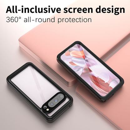 For Google Pixel 9 Pro RedPepper Shockproof IP68 Waterproof PC + TPU Protective Case(Black) by RedPepper
