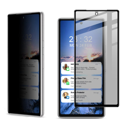 For Google Pixel 7a imak HD Full Screen Anti-spy Tempered Glass Protective Film by imak