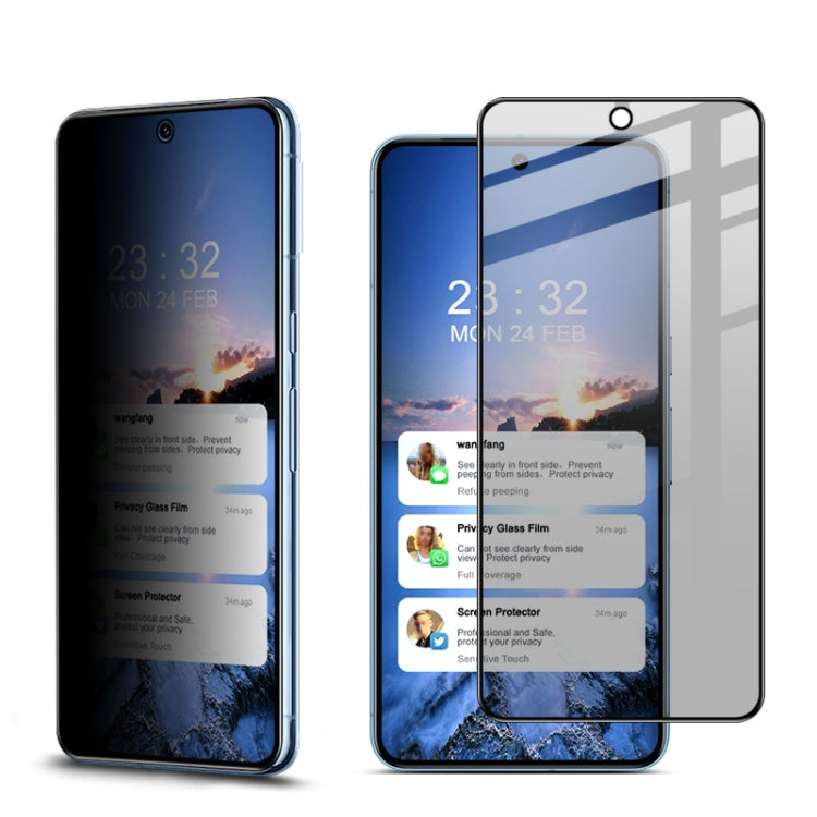 For Google Pixel 8 Pro imak HD Full Screen Anti-spy Tempered Glass Protective Film by imak