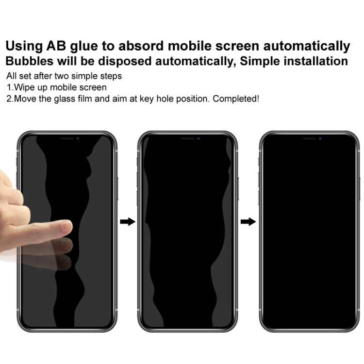 For Google Pixel 8 imak HD Full Screen Anti-spy Tempered Glass Protective Film by imak