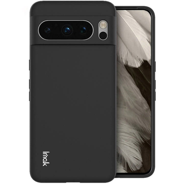 For Google Pixel 8 Pro IMAK UC-3 Series Shockproof Frosted TPU Phone Case(Black) by imak