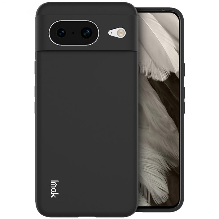 For Google Pixel 8 IMAK UC-3 Series Shockproof Frosted TPU Phone Case(Black) by imak