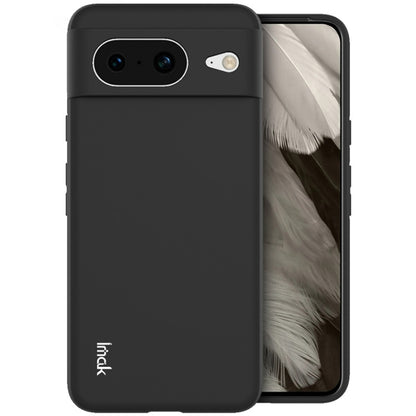 For Google Pixel 8 IMAK UC-3 Series Shockproof Frosted TPU Phone Case(Black) by imak