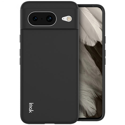 For Google Pixel 8 IMAK UC-3 Series Shockproof Frosted TPU Phone Case(Black) by imak