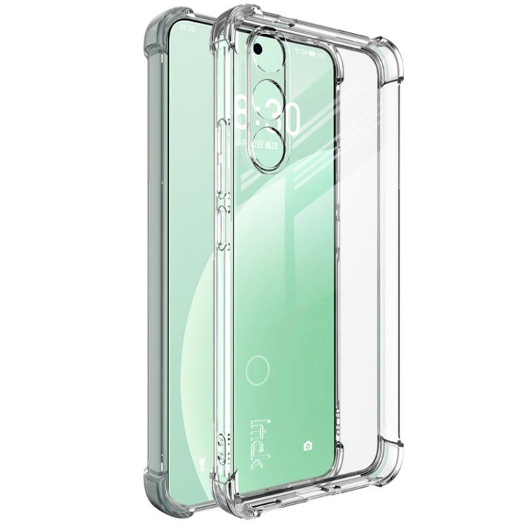 For Meizu 20 5G imak Shockproof Airbag TPU Phone Case(Transparent) by imak
