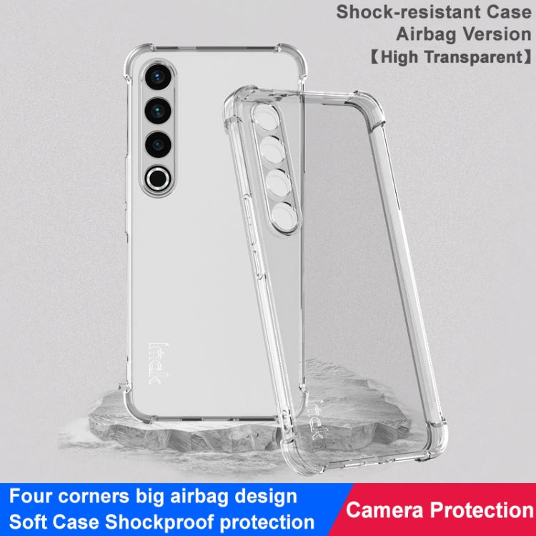 For Meizu 20 Pro 5G imak Shockproof Airbag TPU Phone Case(Transparent) by imak