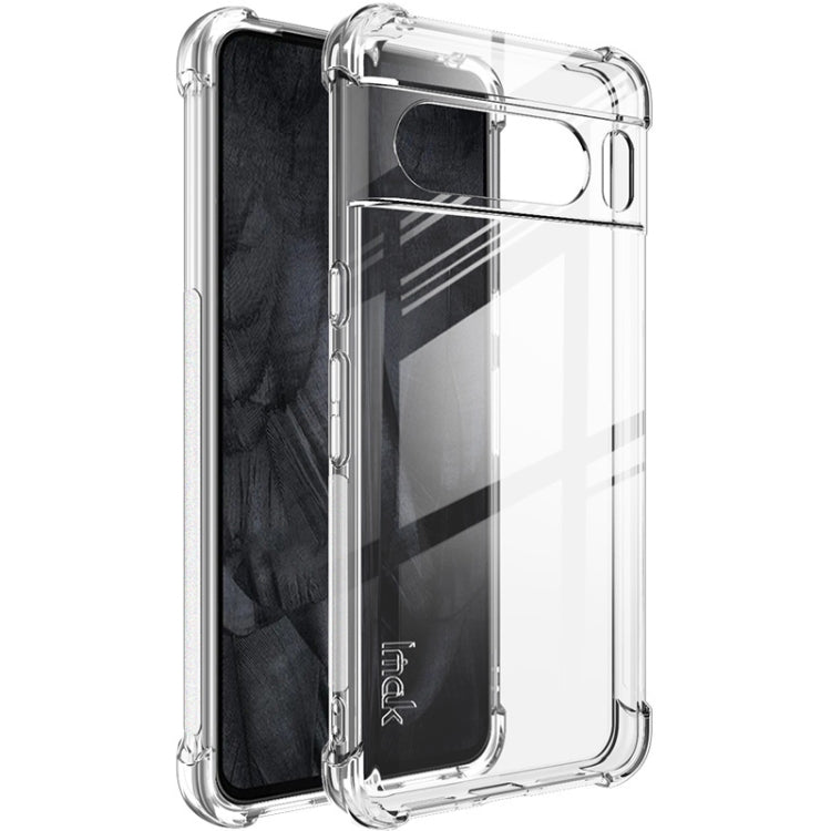For Google Pixel 8 Pro imak Shockproof Airbag TPU Phone Case(Transparent) by imak