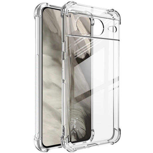 For Google Pixel 8 imak Shockproof Airbag TPU Phone Case(Transparent) by imak
