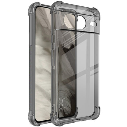 For Google Pixel 8 imak Shockproof Airbag TPU Phone Case(Transparent Black) by imak
