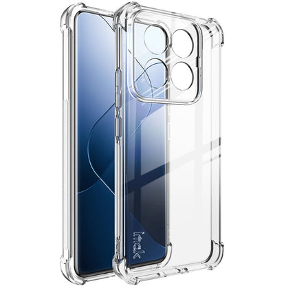 For Xiaomi 14 Pro 5G imak Shockproof Airbag TPU Phone Case(Transparent) by imak