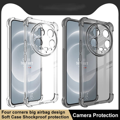 For Xiaomi 14 Ultra 5G imak Shockproof Airbag TPU Phone Case(Transparent) by imak