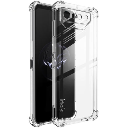 For Asus ROG Phone 7 Ultimate imak Shockproof Airbag TPU Phone Case(Transparent) by imak