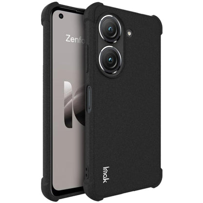 For Asus Zenfone 10 5G imak Shockproof Airbag TPU Phone Case(Matte Black) by imak