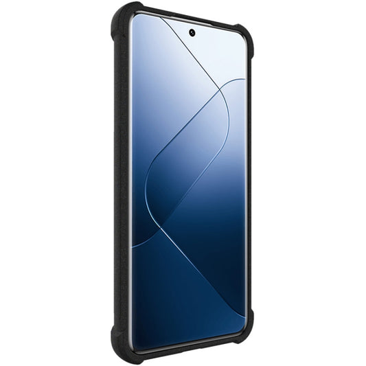 For Xiaomi 14 Pro 5G imak Shockproof Airbag TPU Phone Case(Matte Black) by imak