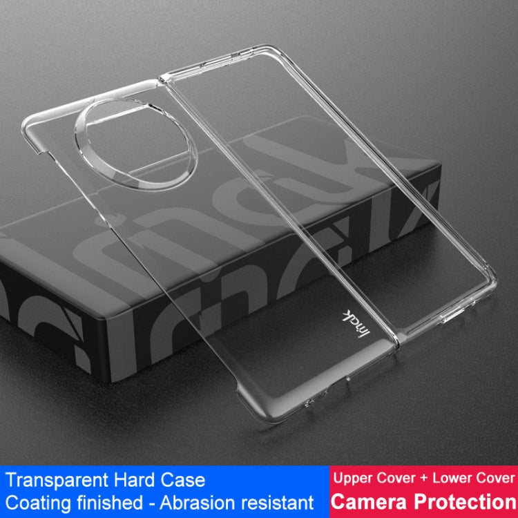For Huawei Mate X3 imak Wing II Pro Series Wear-resisting Crystal Phone Case(Transparent) by imak