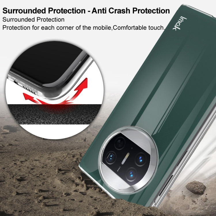 For Huawei Mate X3 imak Wing II Pro Series Wear-resisting Crystal Phone Case(Transparent) by imak