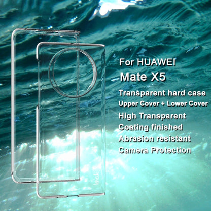 For Huawei Mate X5 imak Wing II Pro Series Wear-resisting Crystal Phone Case(Transparent) by imak