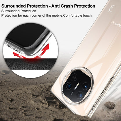 For Huawei Mate X5 imak Wing II Pro Series Wear-resisting Crystal Phone Case(Transparent) by imak