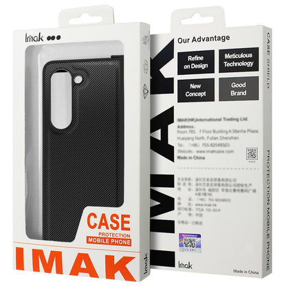 For Huawei Pocket 2 imak Ruiyi Series Carbon Fiber PU + PC Phone Case by imak