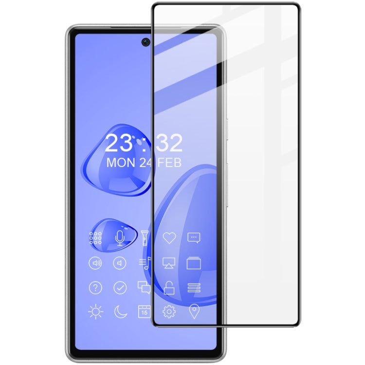 For Google Pixel 7a imak 9H Pro+ Series Surface Hardness Full Screen Tempered Glass Film by imak