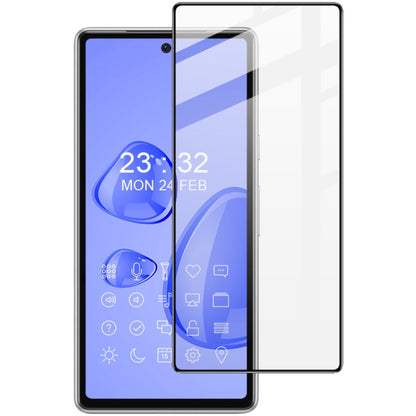 For Google Pixel 7a imak 9H Pro+ Series Surface Hardness Full Screen Tempered Glass Film by imak
