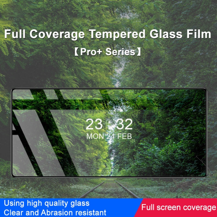 For Google Pixel 7a imak 9H Pro+ Series Surface Hardness Full Screen Tempered Glass Film by imak