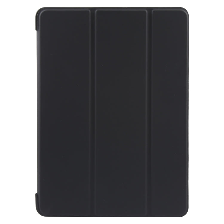 For iPad 9.7 2018 & 2017 / Air / Air2 GEBEI 3-folding Holder Shockproof Flip Leather Tablet Case(Black) by GEBEI