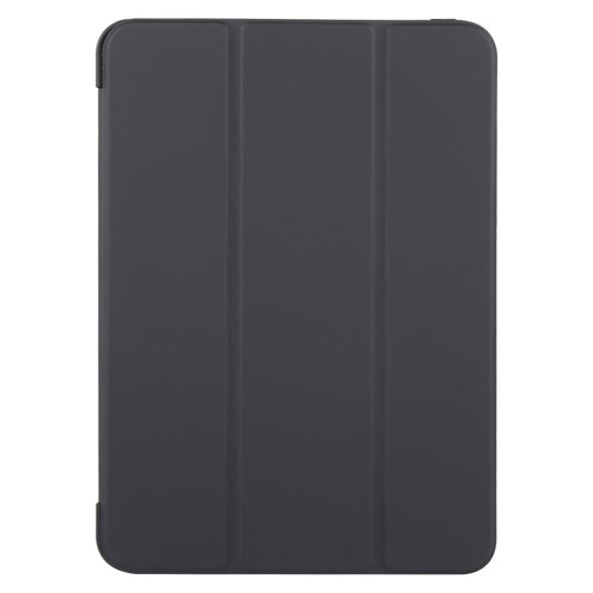 For iPad Pro 11 2025 / 2024 GEBEI 3-folding Holder Shockproof Flip Leather Tablet Case(Black) by GEBEI