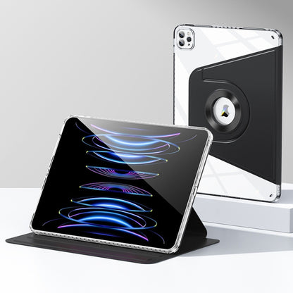 For iPad Pro 11 2022 / 2021 / 2020 Magnetic Split Leather Smart Tablet Case(Black) by bashfashion
