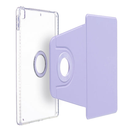 For iPad 10.2 2021 / 2020 / 10.5 Magnetic Split Leather Smart Tablet Case(Purple) by bashfashion