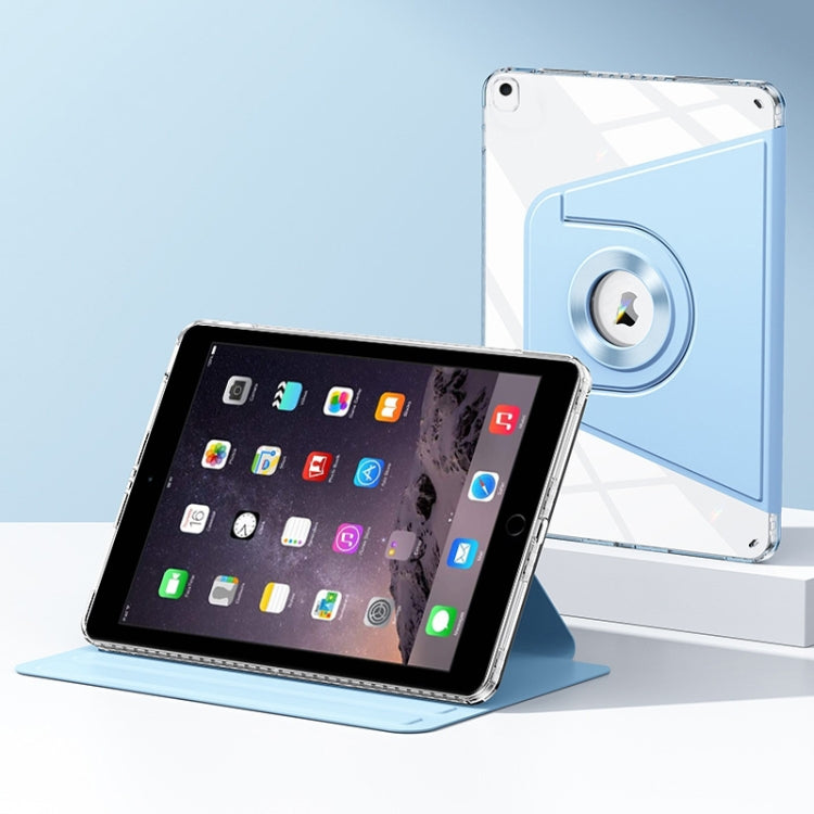 For iPad Air / Air 2 / 9.7 2017 / 2018 Magnetic Split Leather Smart Tablet Case(Sky Blue) by bashfashion