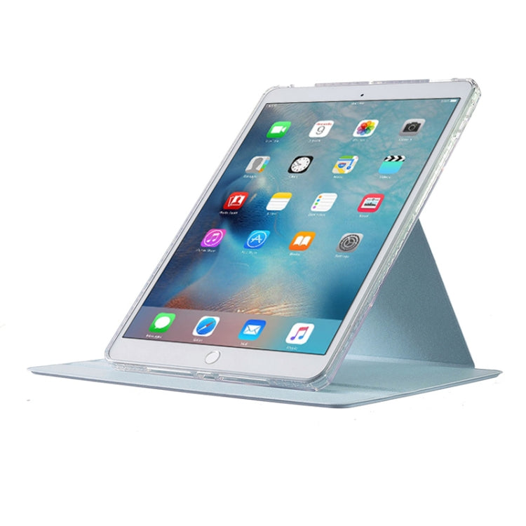 For iPad Air / Air 2 / 9.7 2017 / 2018 Magnetic Split Leather Smart Tablet Case(Sky Blue) by bashfashion