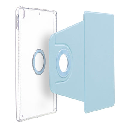 For iPad Air / Air 2 / 9.7 2017 / 2018 Magnetic Split Leather Smart Tablet Case(Sky Blue) by bashfashion