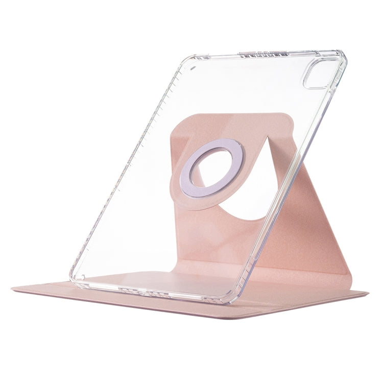For iPad Pro 11 2025 / 2024 Magnetic Split Leather Smart Tablet Case(Pink) by bashfashion