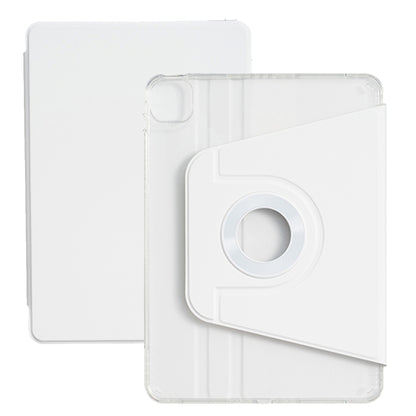 For iPad Air 13 2025 / 2024 Magnetic Split Leather Smart Tablet Case(White) by bashfashion