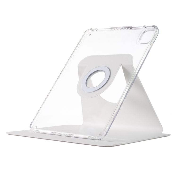 For iPad Air 13 2025 / 2024 Magnetic Split Leather Smart Tablet Case(White) by bashfashion