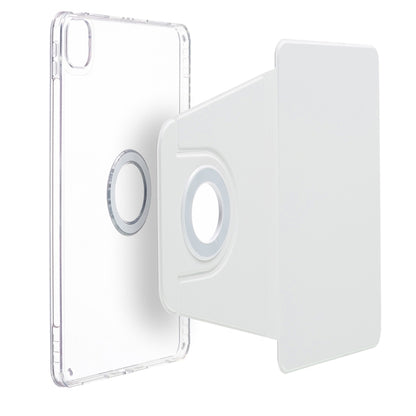 For iPad Air 13 2025 / 2024 Magnetic Split Leather Smart Tablet Case(White) by bashfashion