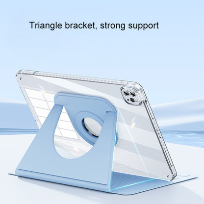 For iPad Air / Air 2 / 9.7 2017 / 2018 Magnetic Split Leather Smart Tablet Case(Sky Blue) by bashfashion