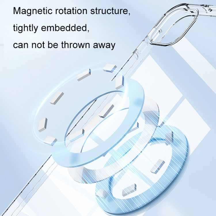 For iPad Air 13 2025 / 2024 Magnetic Split Leather Smart Tablet Case(Pink) by bashfashion