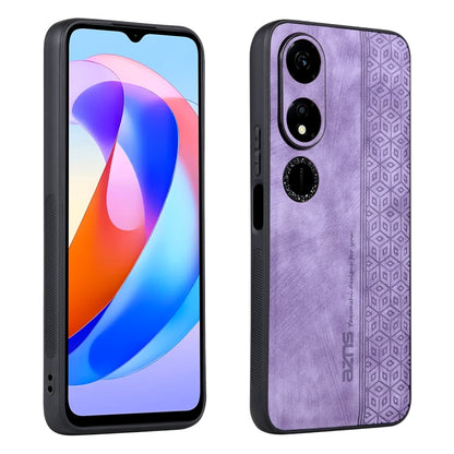 For Honor Play 40 AZNS 3D Embossed Skin Feel Phone Case(Purple) by AZNS