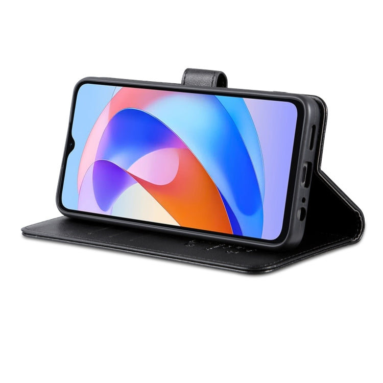 For Honor Play 40 AZNS Sheepskin Texture Flip Leather Phone Case(Black) by AZNS